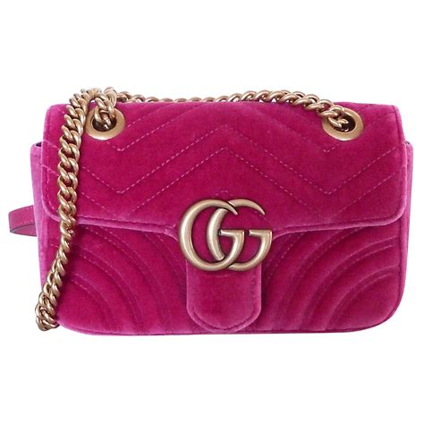 gucci marmont bag pink|gucci pink velvet bag.